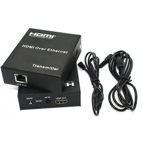 Удлинитель HDMI по кабелю UTP Kingda S0614 до 120м с БП 3D RX/TX - изображение 3