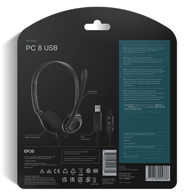 Гарнитура Sennheiser/ EPOS PC 8 USB (1000432) купить в интернет