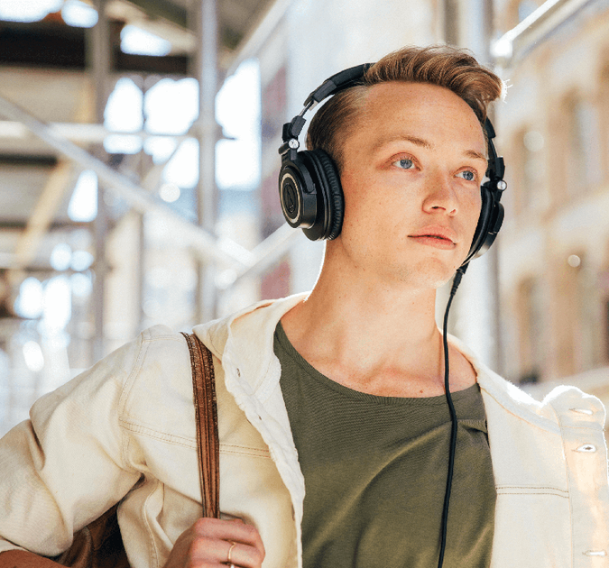 Навушники Audio-Technica ATH-M50x Black - зображення 8