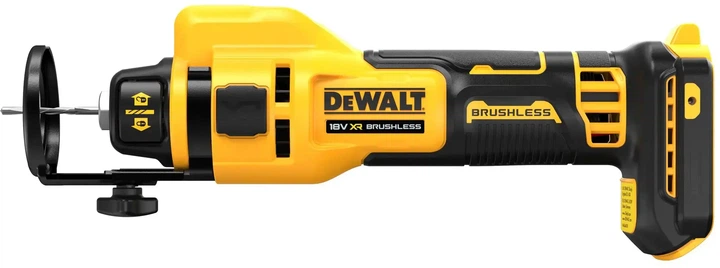 Акумуляторний фрезер DeWalt для вирізання гіпсокартону DCE555N (5035048744352) - зображення 2