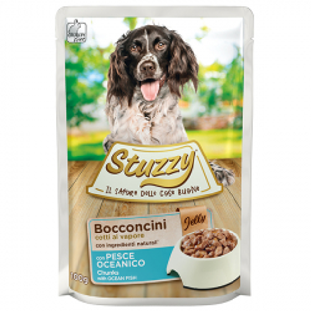 Stuzzy Dog Ocean Fish ШТУЗИ ОКЕАНИЧЕСКАЯ РЫБА в желе консервы для собак ...