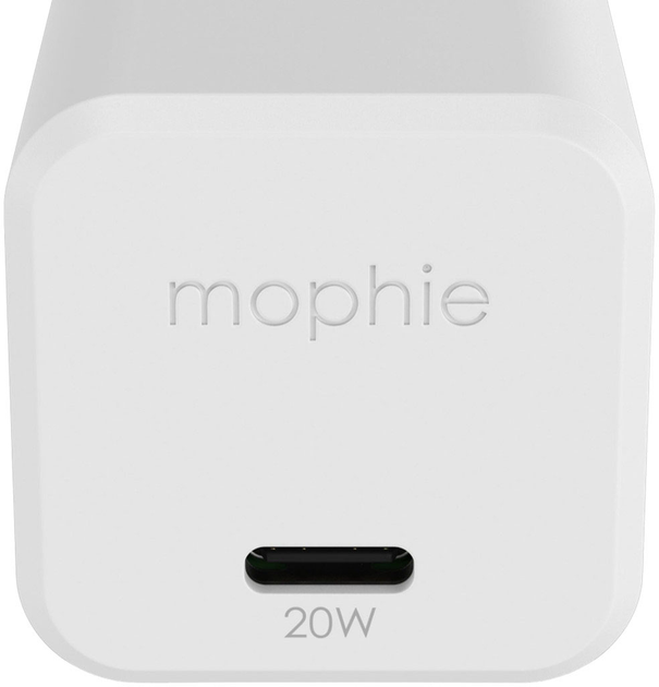 Зарядний пристрій Mophie speedport 20W USB-C Білий (409907457) - зображення 2
