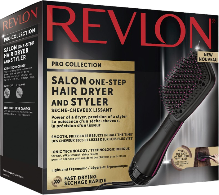 Сушарка Revlon Paddle Dryer and Styler 2 в 1 (761318352129) - Фото 4 Сушарка Revlon Paddle Dryer and Styler 2 в 1 (761318352129) - зображення 4