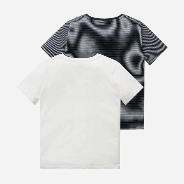 Набір дитячих футболок 2 шт для хлопчика Tom Tailor 1032149 104-110см Різнокольоровий (4065308779597) - зображення 2