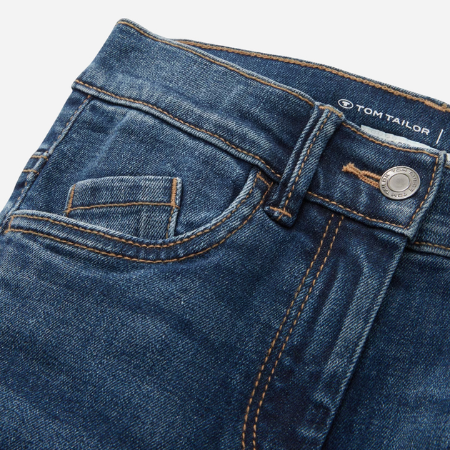 Jeansy skinny dziecięce dla dziewczynki Tom Tailor 1037124 116 cm Granatowe (4066887188510) - obraz 3