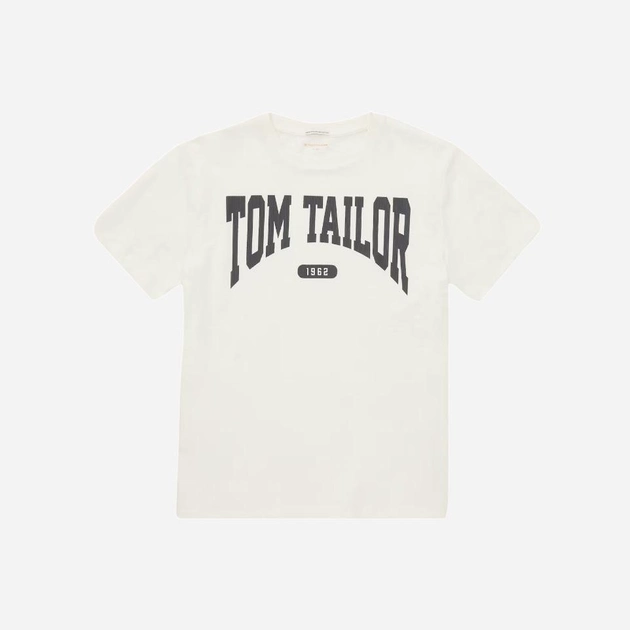 Підліткова футболка для хлопчика Tom Tailor 1037515 164см Біла (4067261309392) - зображення 1