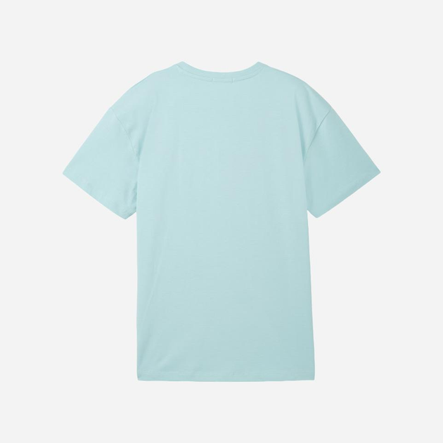 Підліткова футболка оверсайз для хлопчика Tom Tailor 1040275 176см Бірюзова (4067261861135) - зображення 2