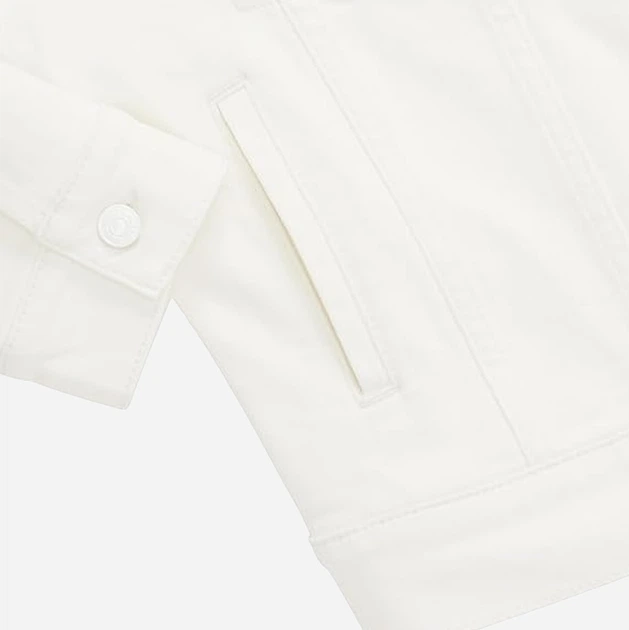 Kurtka jeansowa młodzieżowa dziewczęca Tom Tailor 1041276 152 cm Biała (4067672044561) - obraz 3