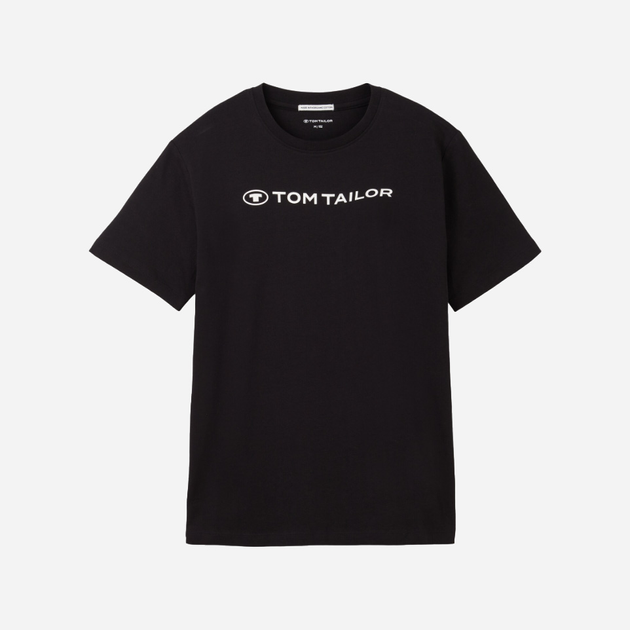 Koszulka młodzieżowa chłopięca Tom Tailor 1041902 176 cm Czarna (4067672125550) - obraz 1