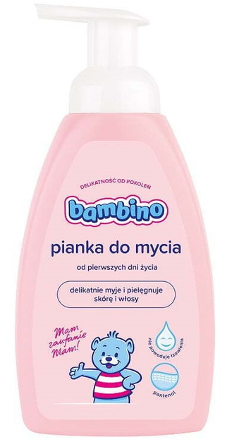 Pianka do mycia Bambino od pierwszych dni życia 500 ml (5900017063812) - obraz 1