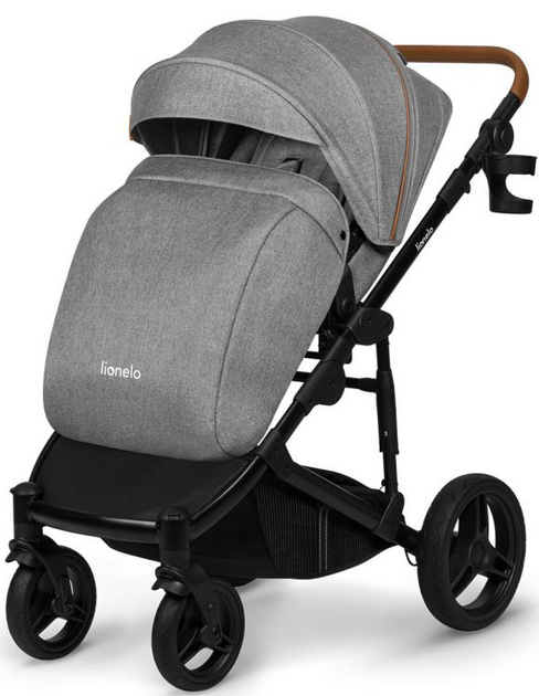 Универсальная коляска 3 в 1 Lionelo Mari Tour Grey Onyx (LO-MARI TOUR 3IN1 GREY STONE) - изображение 4