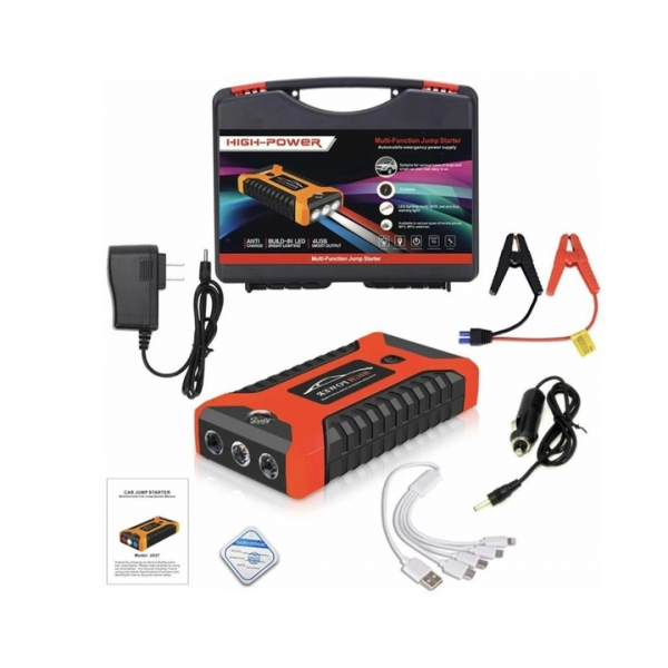Пуско-зарядное устройство JUMP STARTER 29B для аккумулятора авто Power Bank 99800 мАч - изображение 3