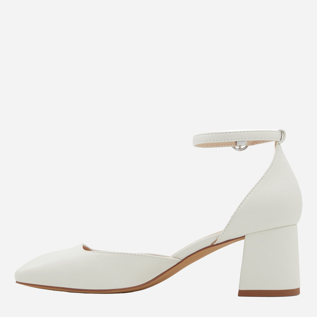 Sandały damskie na słupku ALDO 13658307-121 37.5 (7US) 23.8 cm Białe (57005615210) - obraz 3