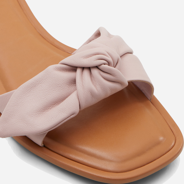 Klapki damskie skórzane ALDO 13609117-680 40 (9US) 25.5 cm Jasnoróżowe (747544887574) - obraz 5