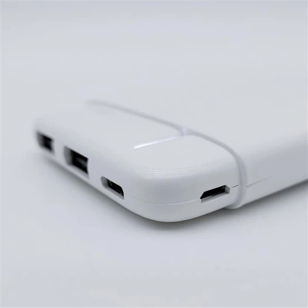 Універсальна мобільна батарея Forever TB-100M 10000mAh White (1283126565106) - зображення 3
