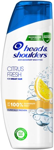 Szampon Head & Shoulders Citrus Fresh przeciwłupieżowy 300 ml (8006540750704) - obraz 1