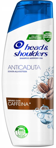 Шампунь Head & Shoulders проти випадіння волосся з кофеїном 230 мл (8006540748589) - зображення 1