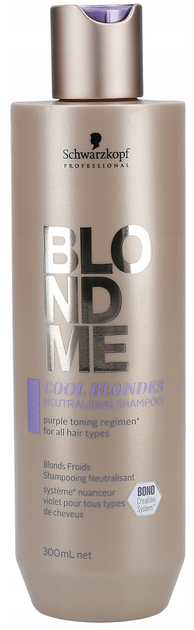 Szampon Schwarzkopf Professional Blond Me Neutralizing Shampoo 300 ml (4045787640113) - obraz 1