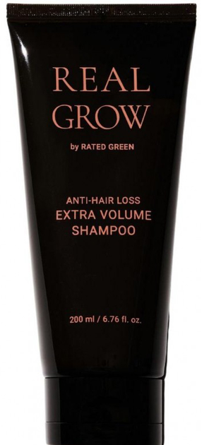 Szampon Rated Green Real Grow Anti Hair Loss Extra Volume Shampoo 200 ml (8809514550436) - obraz 1