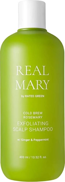 Szampon Rated Green Real Mary Exfoliating Scalp Shampoo 400 ml (8809514550115) - obraz 1