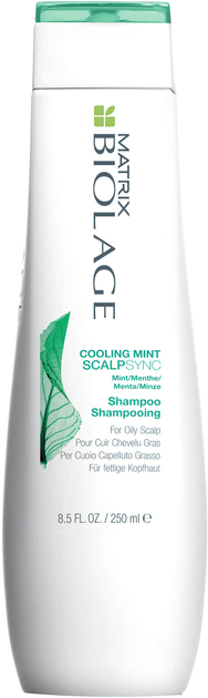 Шампунь Matrix Biolage Scalpsync Cooling Mint для жирного волосся 250 мл (3474630621121) - зображення 1