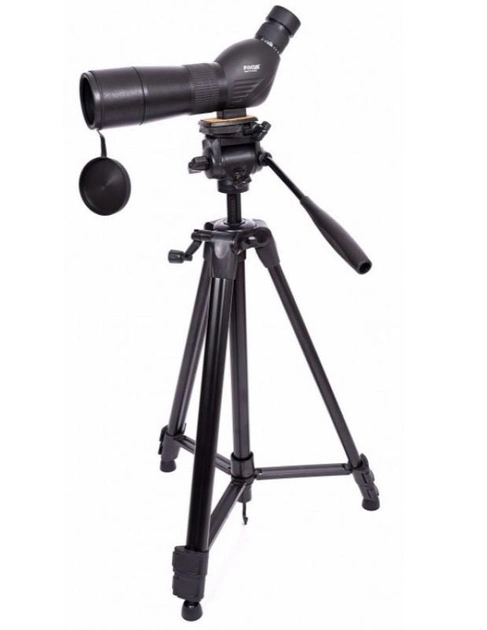 Монокль Focus Hawk 15 - 45 x 60 мм Spoting Scope with tripod Black (7391879032982) - зображення 1
