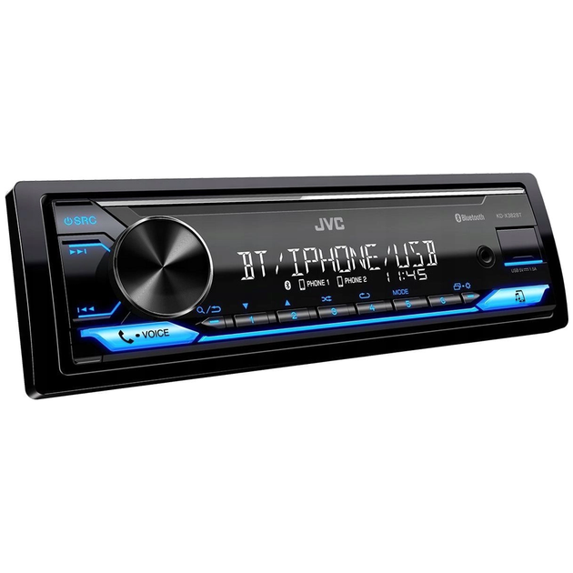 Автомагнітола JVC KD-X382BT (85483) - Фото 2 Автомагнітола JVC KD-X382BT (85483) - зображення 2