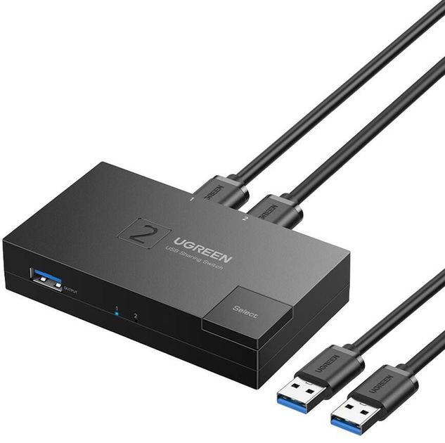 Przełącznik Ugreen 15149 USB 3.0 (6941876211494) - obraz 1