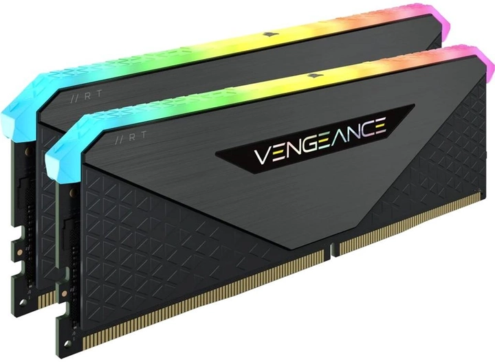 Pamięć RAM Corsair DIMM DDR4-3600 32768MB PC4-28800 (Kit of 2x16384MB) Vengeance Black (CMK32GX4M2D3600C16) - obraz 2