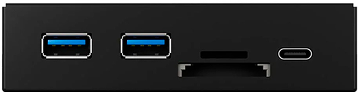 Hub USB Icy Box IB-HUB1417-i3 USB 3.0 Type-C Black - obraz 3