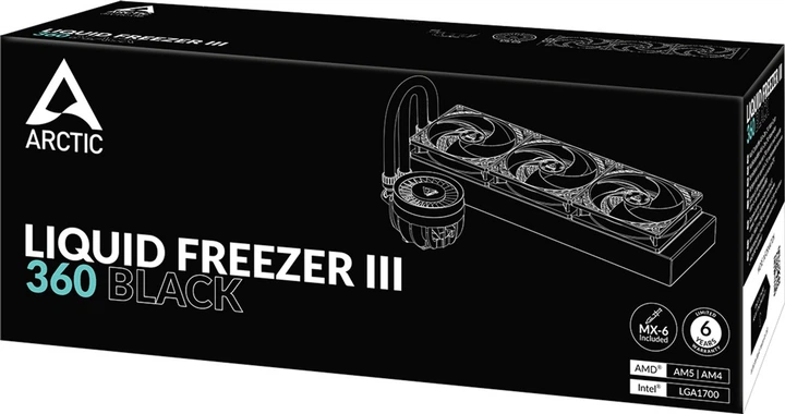 ARCTIC LIQUID FREEZER Ⅲ 360 BLACK 中古 Arctic Liquid Freezer III - 280 - 製品詳細 | パソコンSHOPアーク（ark）