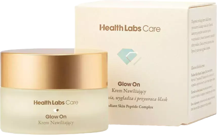 Крем для обличчя HealthLabs Glow On зволожуючий 50 мл (5904708716704) - зображення 1