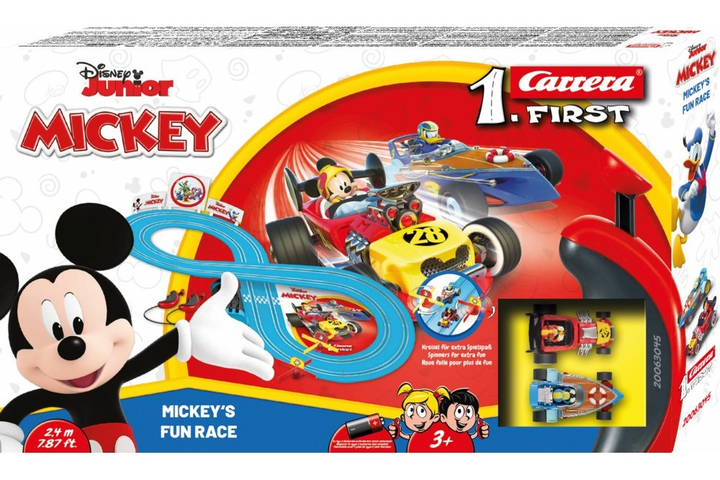 Гоночний трек Carrera Mickey Mouse Fun Race (4007486630451) - зображення 1