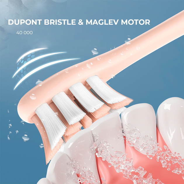 Електрична зубна щітка Oclean X10 Electric Toothbrush Pink - зображення 6