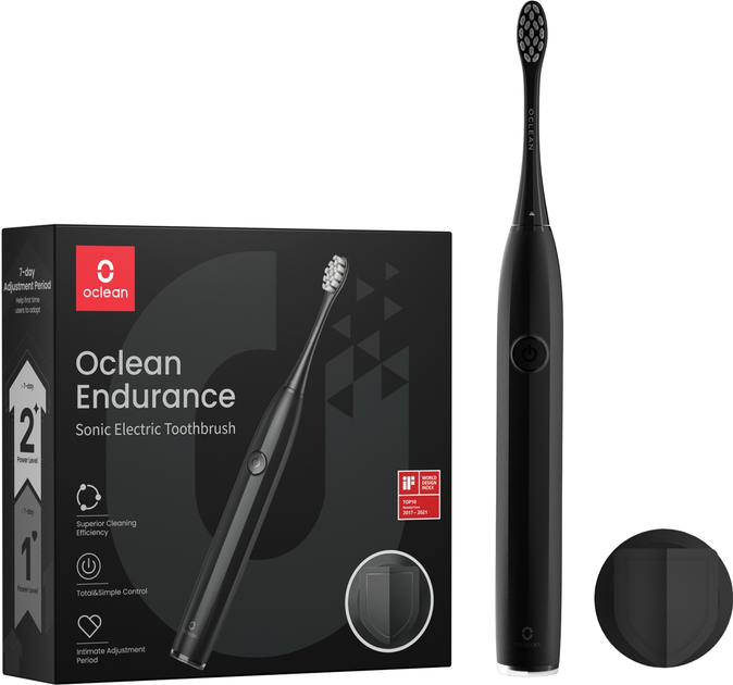 Електрична зубна щітка Oclean Endurance Electric Toothbrush Black - зображення 1