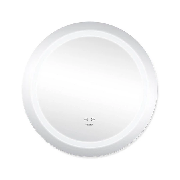 Дзеркало Kroner KRP Spiegel R2 - 6060 з LED-підсвічуванням та антизапотіванням - изображение 3