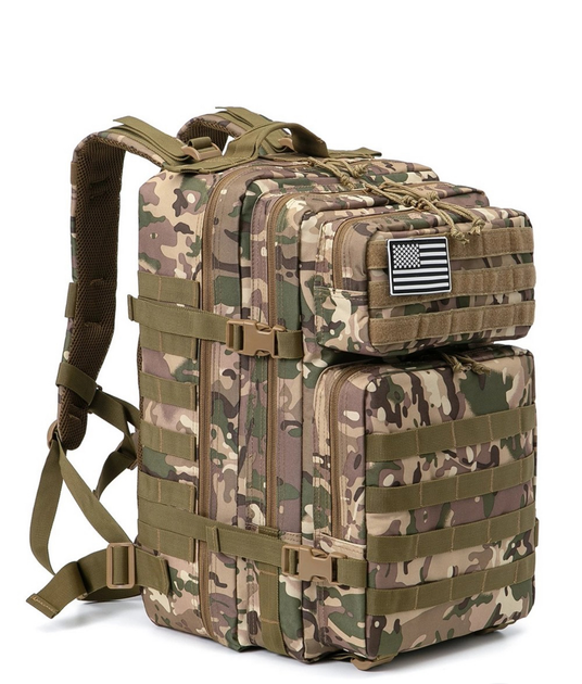 Рюкзак тактичний із системою MOLLE 45L Multicam - зображення 1