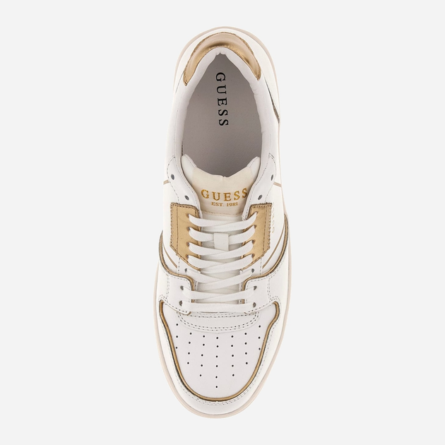 Чоловічі снікери Guess Ancona 208007125 46 Білі (7624926027427) - зображення 3
