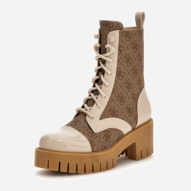 Жіночі ботильйони Guess Walkup 208007089 38 Коричневі (7624926083898) - зображення 3