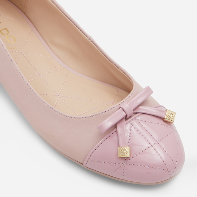 Baleriny damskie skórzane ALDO 13691121-650 39 (8.5US) 25.1 cm Różowe (58822111695) - obraz 5