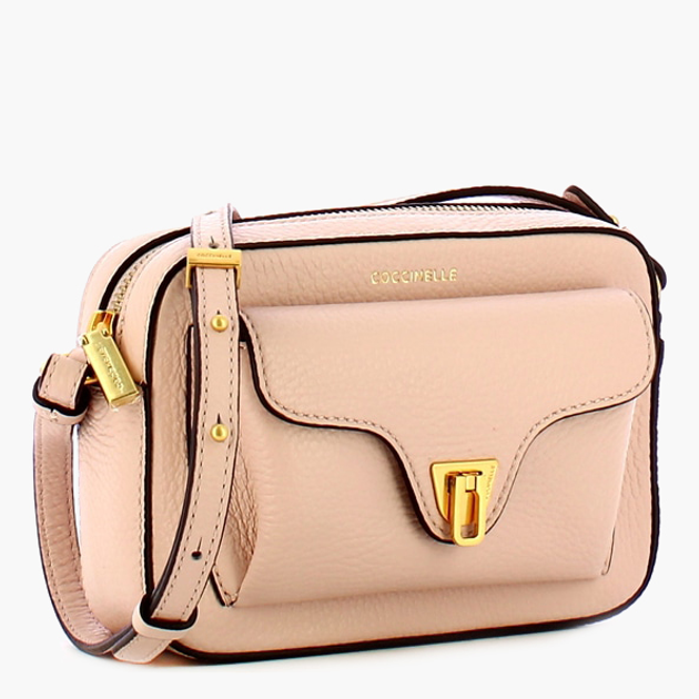 Torebka crossbody damska ze skóry naturalnej Coccinelle BEAT SOFT E1LF6550401P54 Jasnoróżowa (8059978387400) - obraz 2