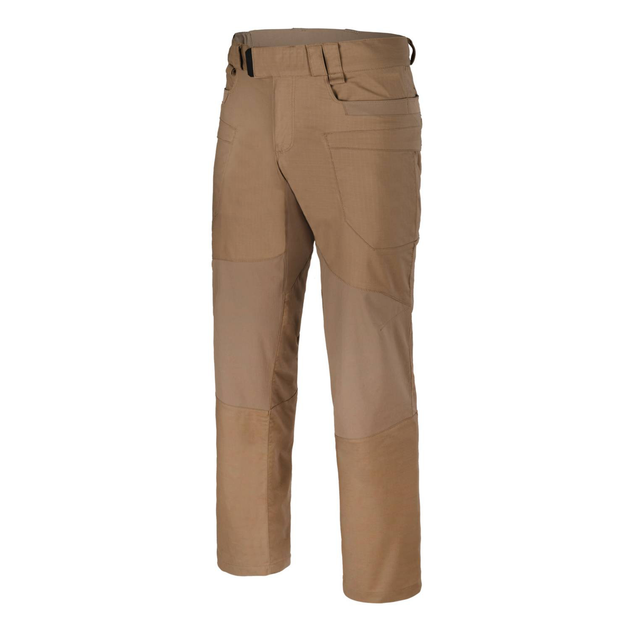 Штани Helikon-Tex HYBRID TACTICAL - PolyCotton Ripstop, Mud brown 2XL/Long (SP-HTP-PR-60) - изображение 1