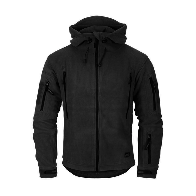 Куртка Helikon-Tex PATRIOT - Double Fleece, Black L/Regular (BL-PAT-HF-01) - изображение 2