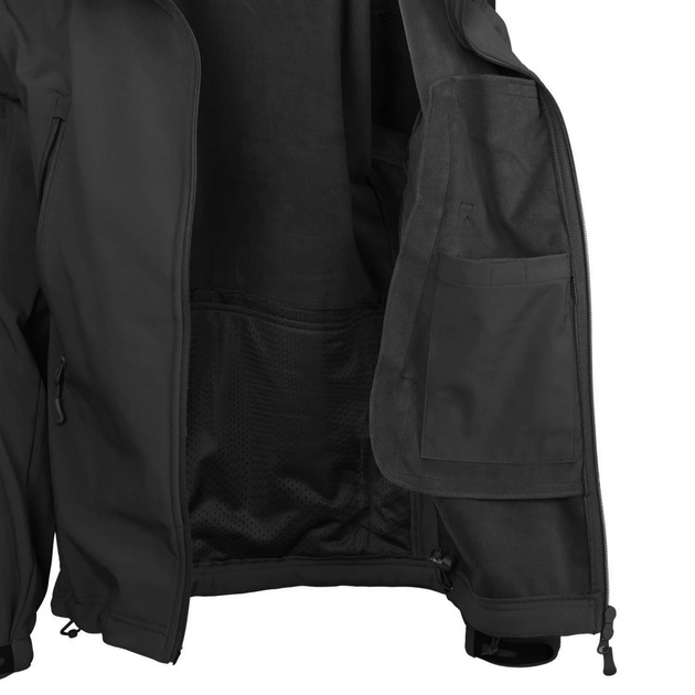 Куртка Helikon-Tex GUNFIGHTER - Shark Skin Windblocker, Black 2XL/Regular (KU-GUN-FM-01) - зображення 11