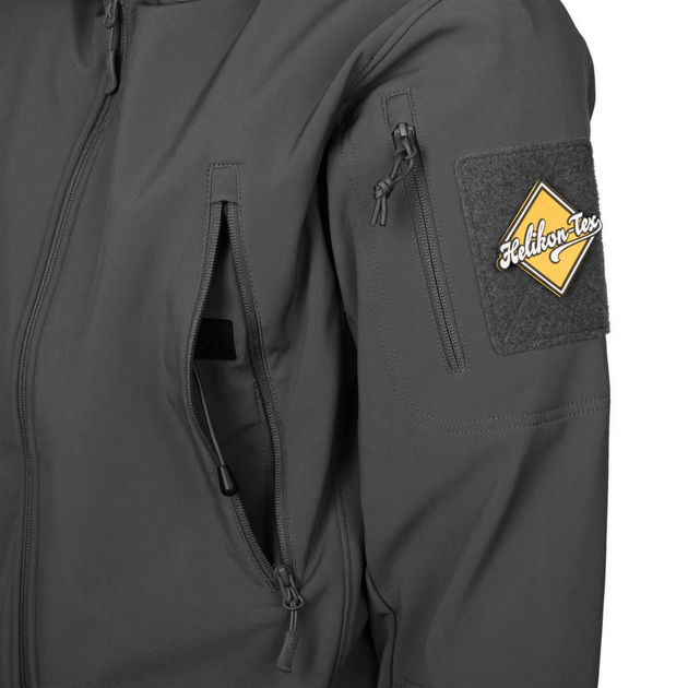 Куртка Helikon-Tex GUNFIGHTER - Shark Skin Windblocker, Shadow grey XL/Regular (KU-GUN-FM-35) - Фото 9 Куртка Helikon-Tex GUNFIGHTER - Shark Skin Windblocker, Shadow grey XL/Regular (KU-GUN-FM-35) - изображение 9