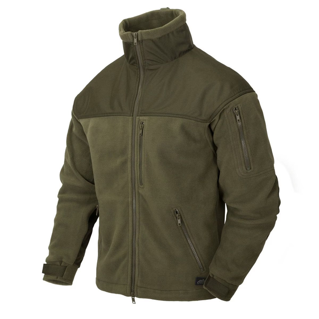 Куртка Helikon-Tex Classic Army - Fleece, Olive green M/Regular (BL-CAF-FL-02) - зображення 1