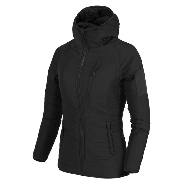 Куртка жіноча Helikon-Tex WOLFHOUND Hoodie, Black L/Regular (KU-WWH-NL-01) - зображення 1