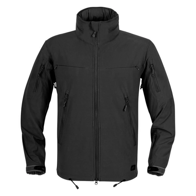 Куртка Helikon-Tex Cougar Qsa + Hid - Soft Shell Windblocker, Black XL/Regular (KU-CGR-SM-01) - изображение 2