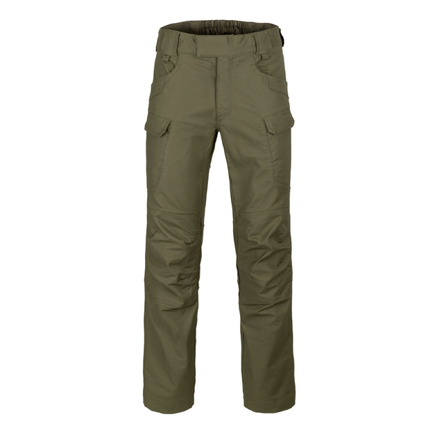 Штани Helikon-Tex URBAN TACTICAL - PolyCotton Canvas, Olive green 4XL/Long (SP-UTL-PC-02) - изображение 2