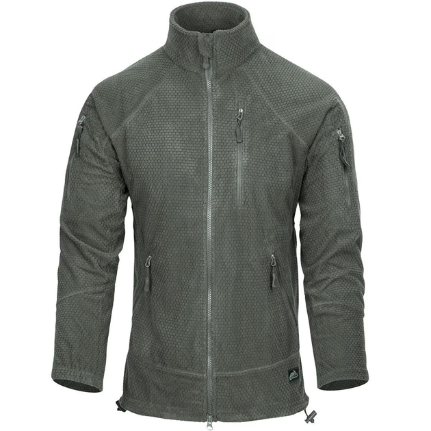 Куртка Helikon-Tex ALPHA Tactical - Grid Fleece, Foliage green S/Regular (BL-ALT-FG-21) - зображення 2